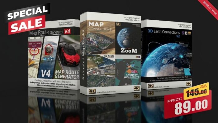 Map Animation Bundle
